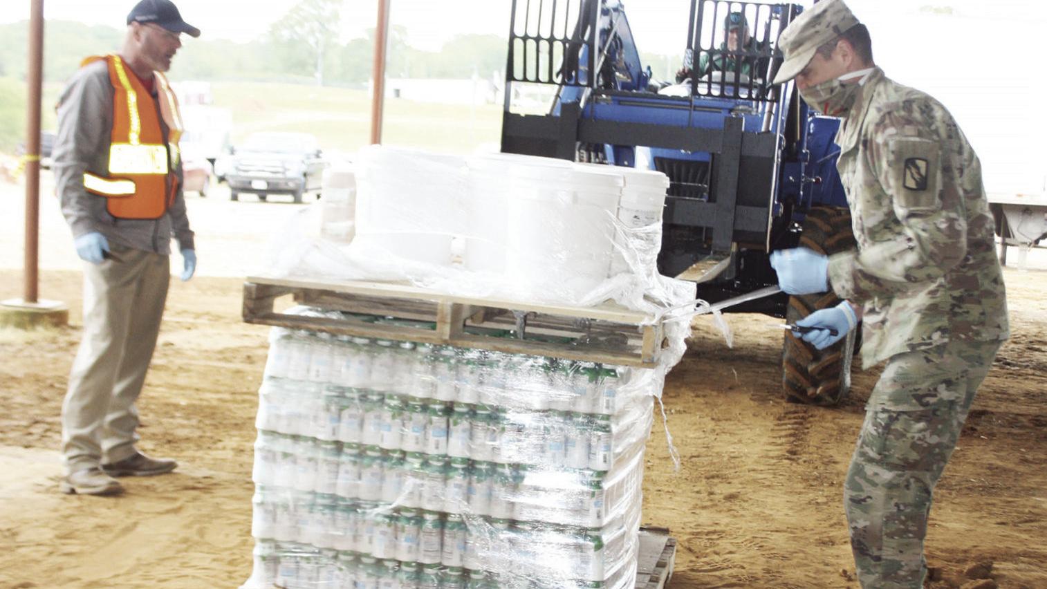 Toyota assists 500 families with food distribution in Pontotoc